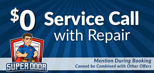 $0 service call with repair — mention during booking