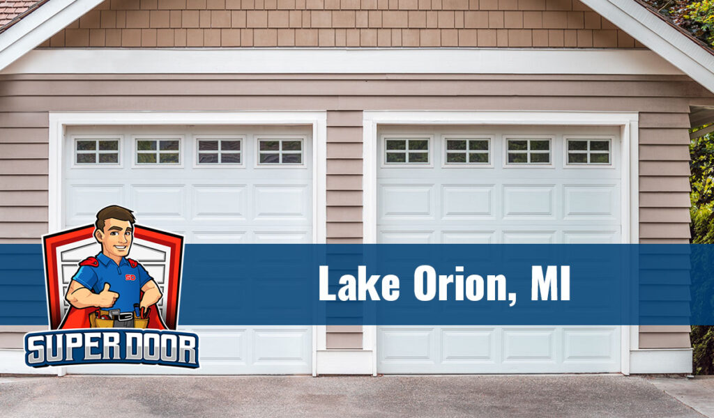 Lake Orion Mi home that was newly serviced by super door team 
