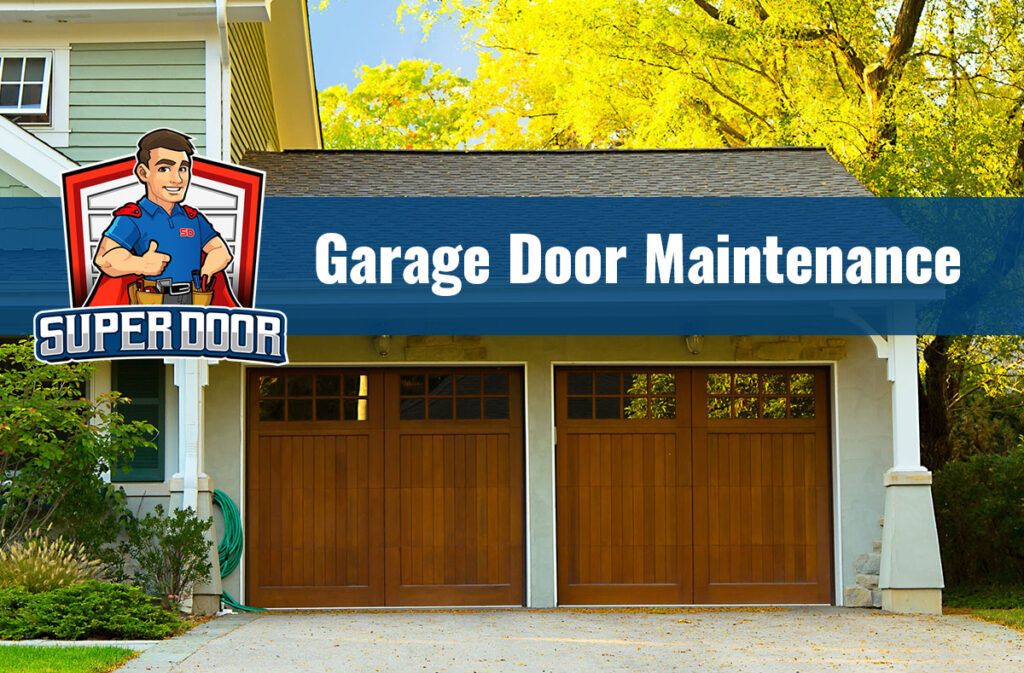 Garage Door Maintenace Wooden
