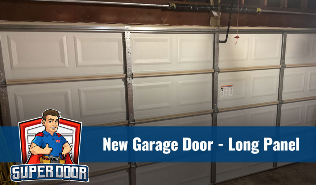 Long Panel New Garage Door