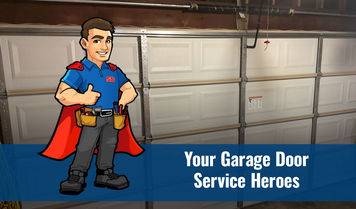 garage door Service Heroes for local homes