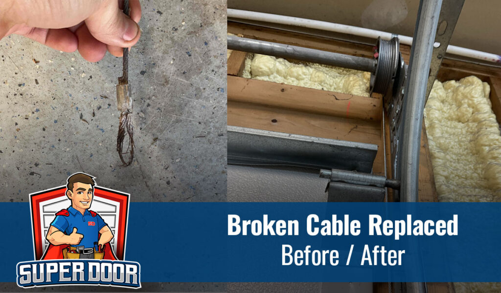 Broken Garage Door Cable Replacement in Beverly Hills, MI