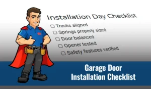 Garage Door Installation Checklist for New Homes in Rochester, MI